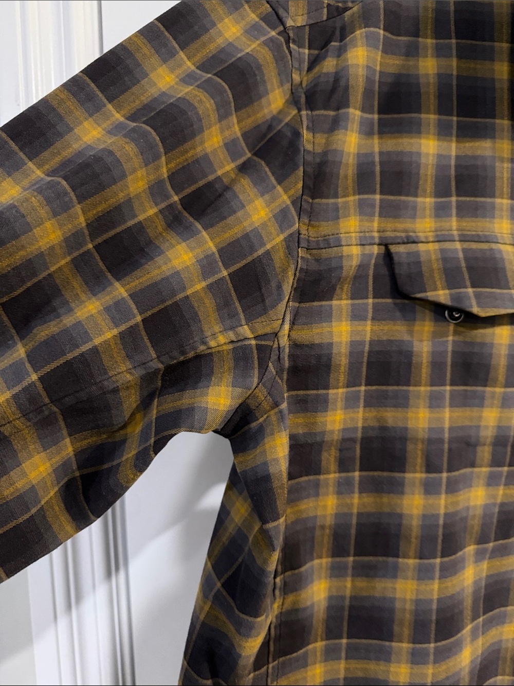 Arc’teryx Gryson Plaid Button-Up Shirt Snap Button - #143 - Picture 3 of 8